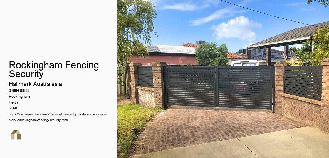Rockingham Fencing Security