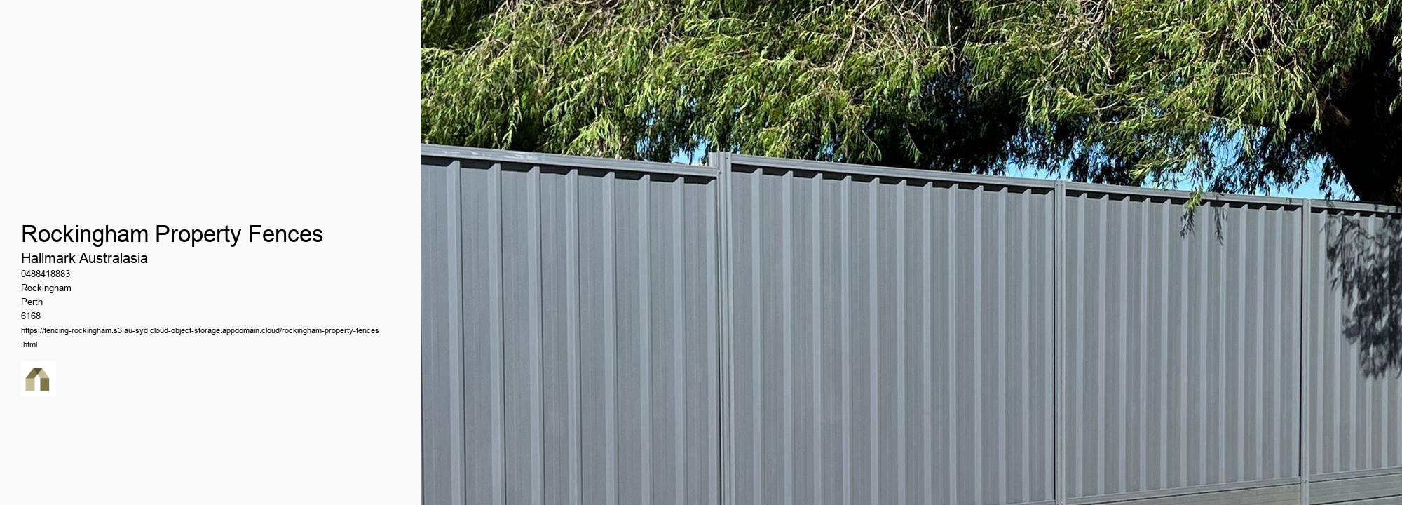 Rockingham Property Fences